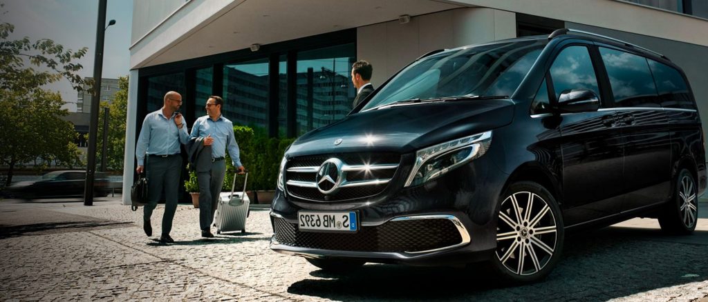 Mercedes Classe V Luxury avec chauffeur privé VTC en Provence-Alpes-Côte d’Azur