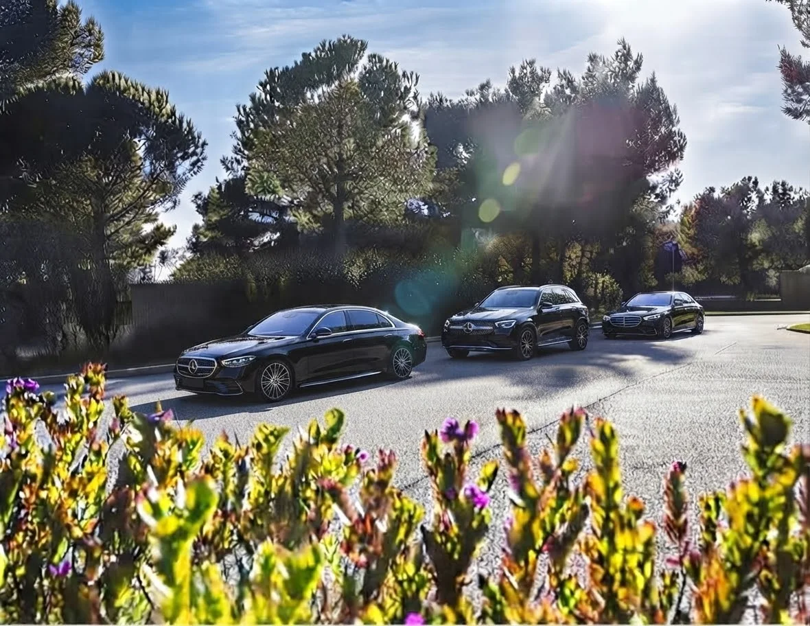Flotte Mercedes Classe E, GLC et Classe S avec chauffeur privé VTC à Marseille