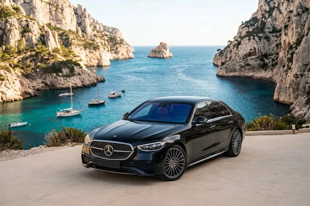 Mercedes Classe E avec chauffeur privé VTC en Provence-Alpes-Côte d’Azur
