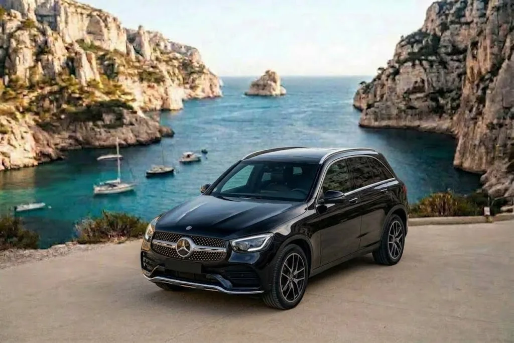 Mercedes GLC avec chauffeur privé VTC en Provence-Alpes-Côte d’Azur